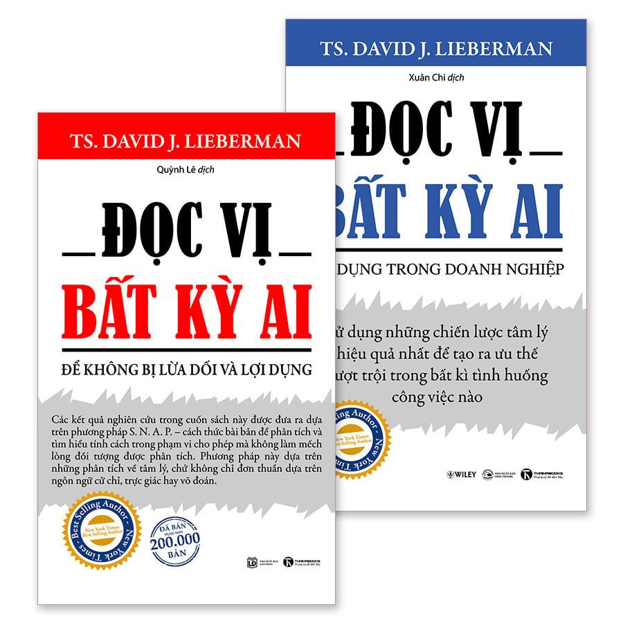 Combo Đọc Vị Bất Kỳ Ai (Bộ 2 cuốn)