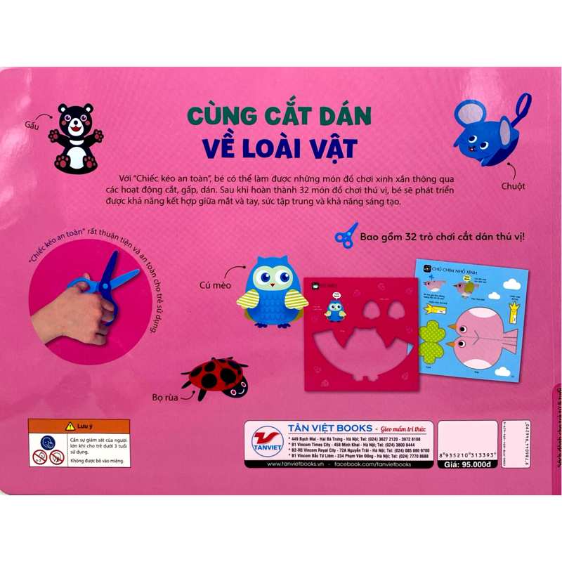 Đôi Bàn Tay Khéo Léo-Cùng Cắt Dán Về Loài Vật