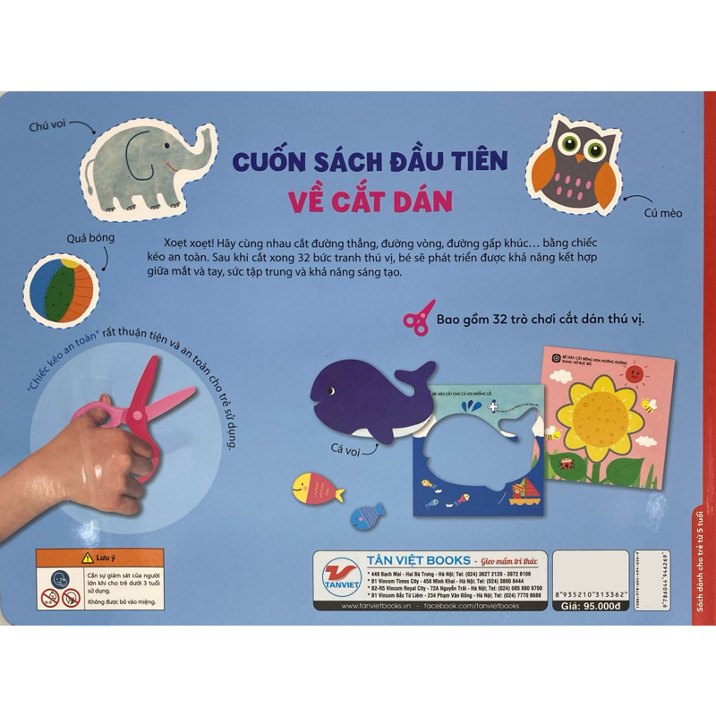 Đôi Bàn Tay Khéo Léo - Cuốn Sách Đầu Tiên Về Cắt Dán