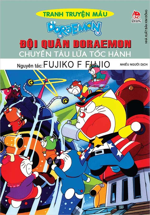 Tranh Truyện Màu Doraemon - Đội Quân Doraemon - Chuyến Tàu Lửa Tốc Hành