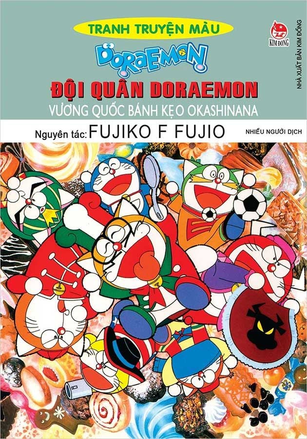 Tranh Truyện Màu Doraemon - Đội Quân Doraemon - Vương Quốc Bánh Kẹo Okashinana