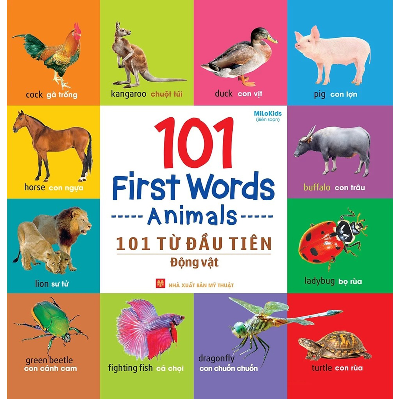 101 First Words - 101 Từ Đầu Tiên - Động Vật