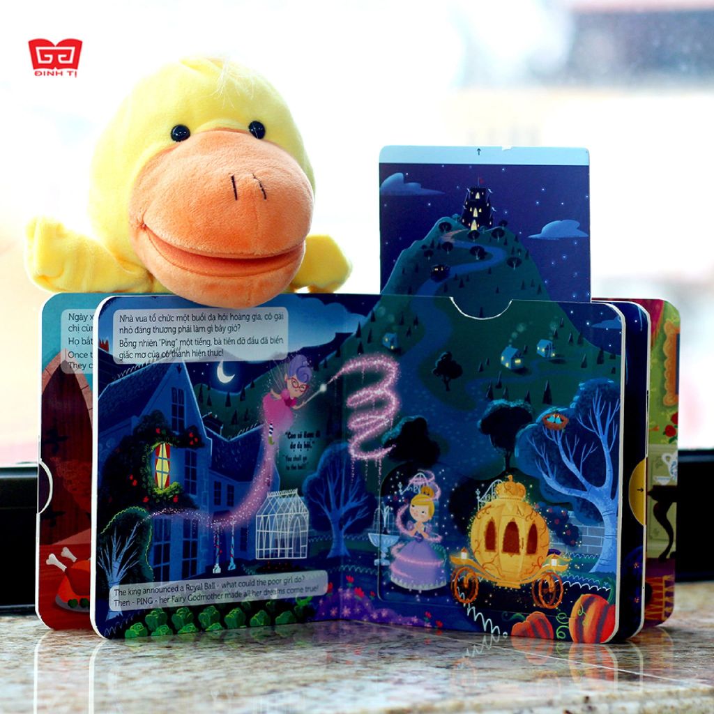 SÁCH CHUYỂN ĐỘNG-CÔ BÉ LỌ LEM