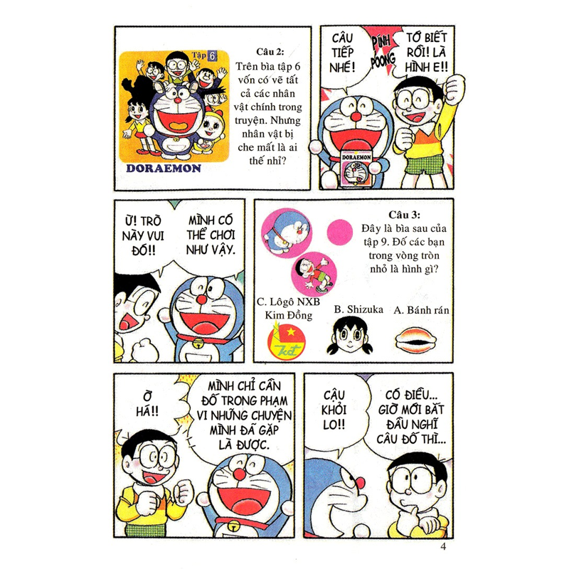 Doraemon Đố Vui - Tập 1: Doraemon Xuất Hiện