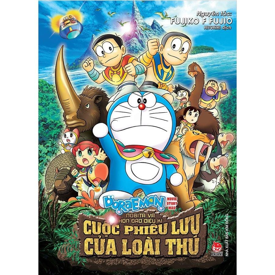 Doraemon Movie Story Màu - Nobita Và Hòn Đảo Diệu Kì - Cuộc Phiêu Lưu Của Loài Thú