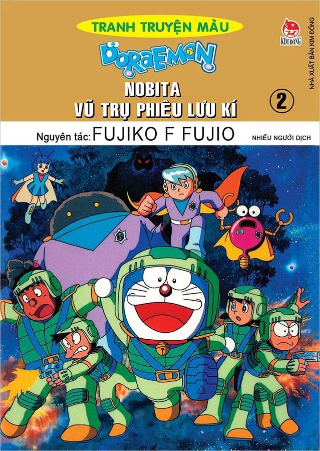 Doraemon Tranh Truyện Màu - Nobita Vũ Trụ Phiêu Lưu Kí - Tập 2