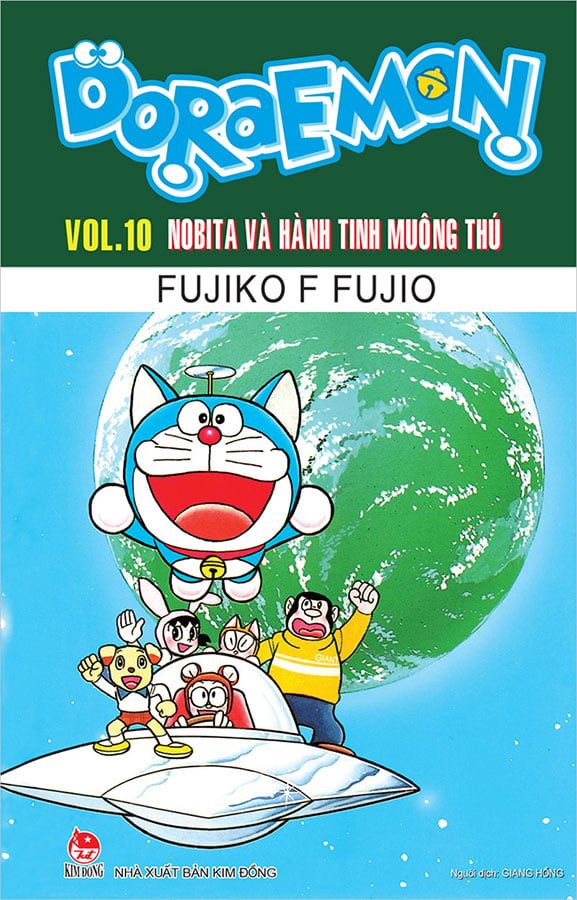 Doraemon Truyện Dài - Tập 10: Nobita Và Hành Tinh Muông Thú
