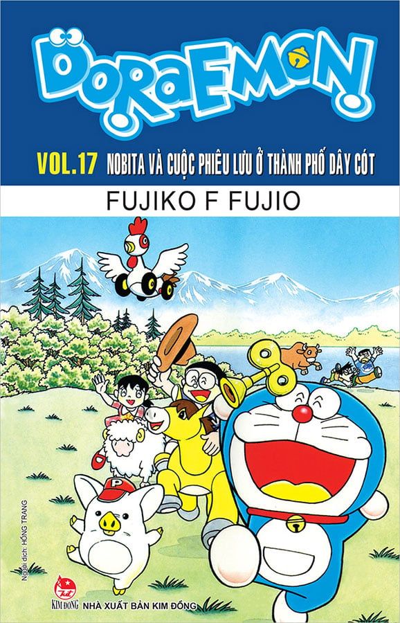Doraemon Truyện Dài - Tập 17: Nobita Và Cuộc Phiêu Lưu Ở Thành Phố Dây Cót