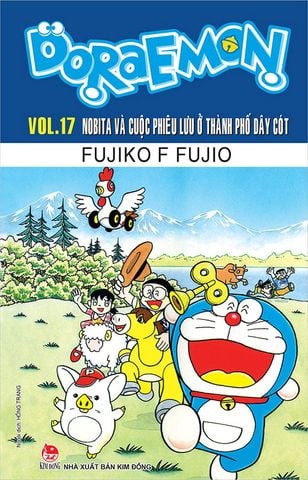 Doraemon Truyện Dài - Tập 17: Nobita Và Cuộc Phiêu Lưu Ở Thành Phố Dây Cót