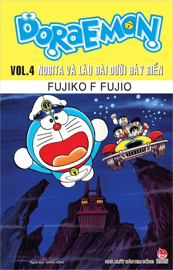 Doraemon Truyện Dài - Tập 4: Nobita Và Lâu Đài Dưới Đáy Biển