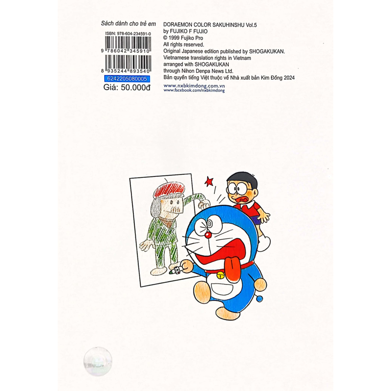 Doraemon Truyện Tranh Màu Tập 5