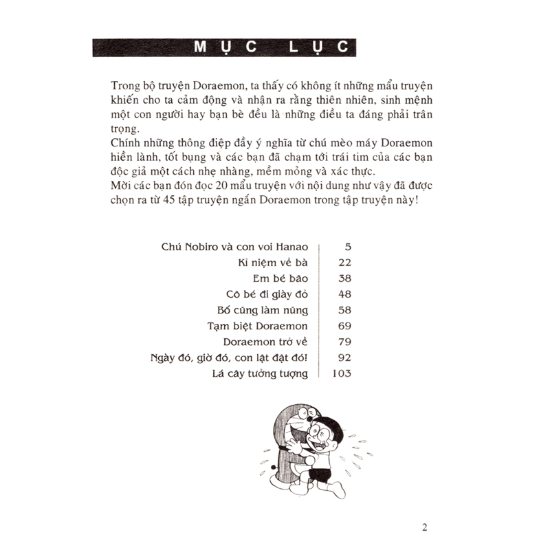 Doraemon Tuyển Tập Theo Chủ Đề Tập 5 - Những Câu Chuyện Cảm Động