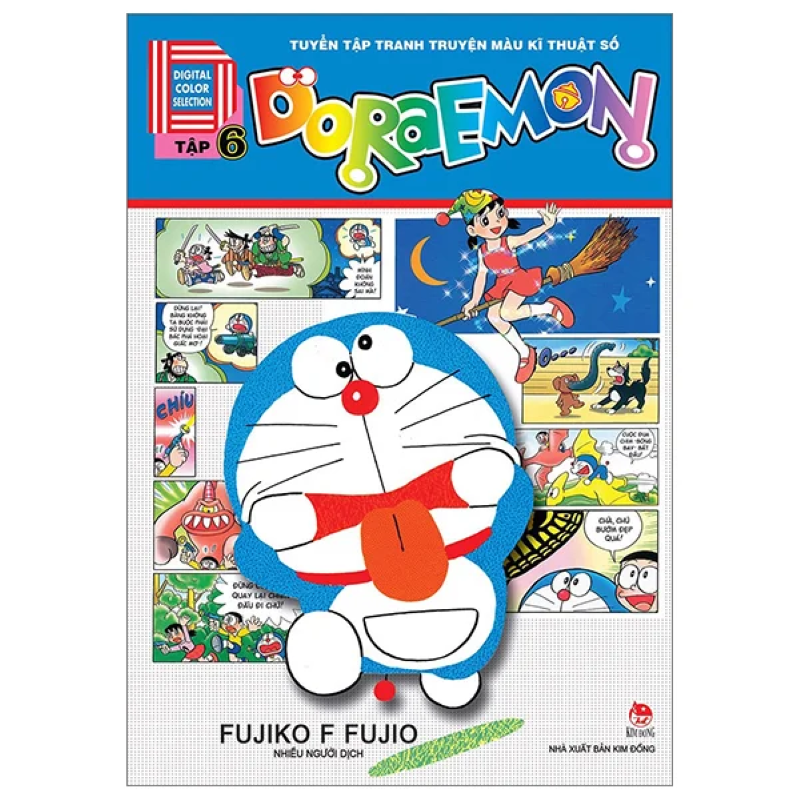 (Ksd-978604240790)doraemon Tuyển Tập Truyện Tranh Màu Kĩ Thuật Số T6