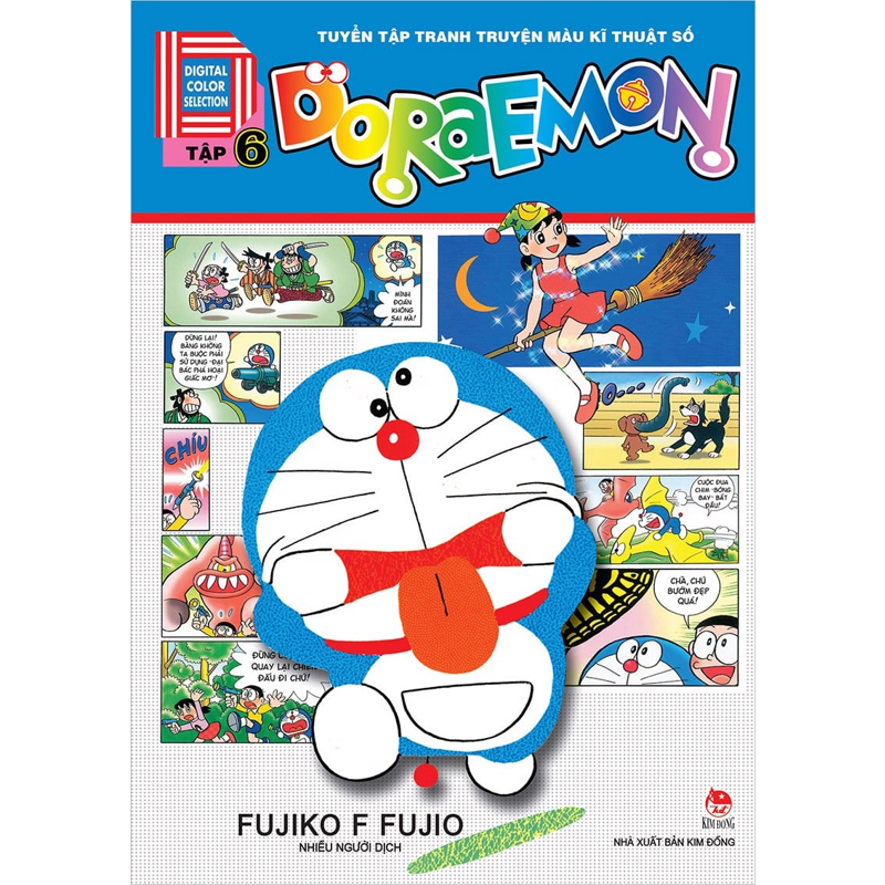 Doraemon Tuyển Tập Truyện Tranh Màu Kĩ Thuật Số Tập 6