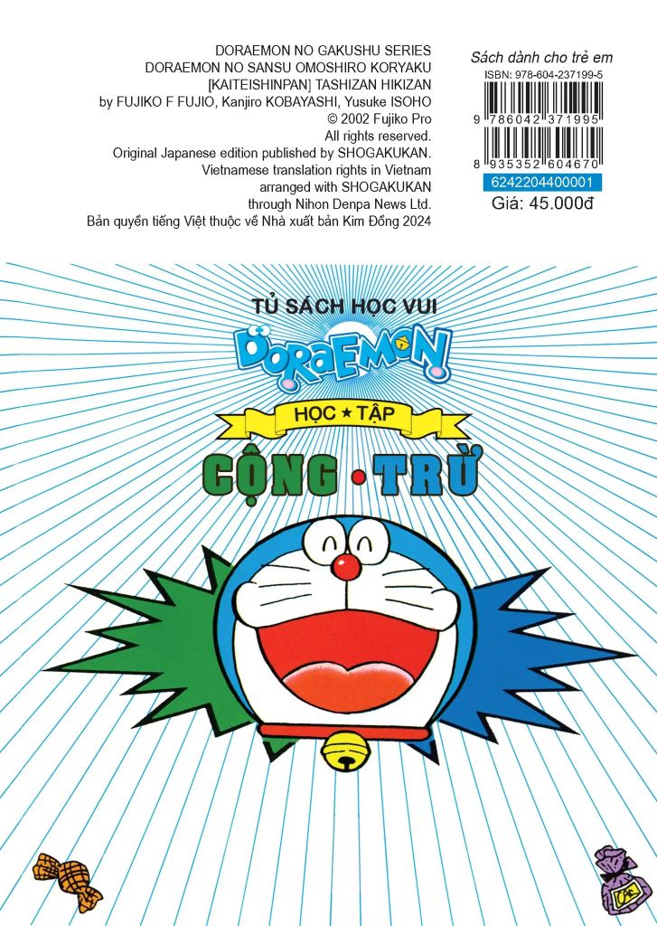 (KSD-893535262852)DORAEMON HỌC TẬP-CỘNG TRỪ