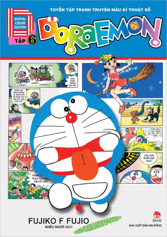 (Ksd-978604240790)doraemon Tuyển Tập Truyện Tranh Màu Kĩ Thuật Số T6