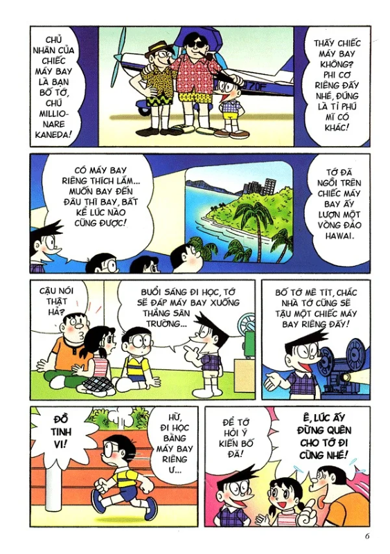 (Ksd-978604240790)doraemon Tuyển Tập Truyện Tranh Màu Kĩ Thuật Số T6