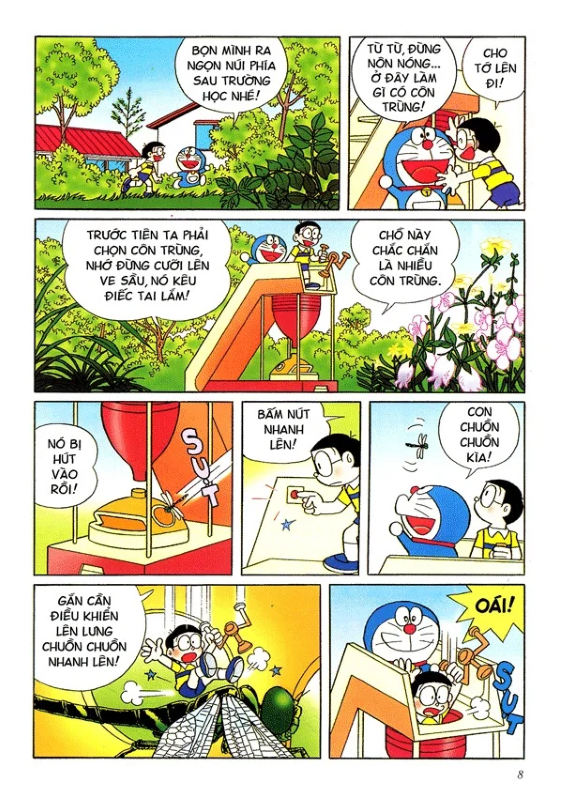 (Ksd-978604240790)doraemon Tuyển Tập Truyện Tranh Màu Kĩ Thuật Số T6