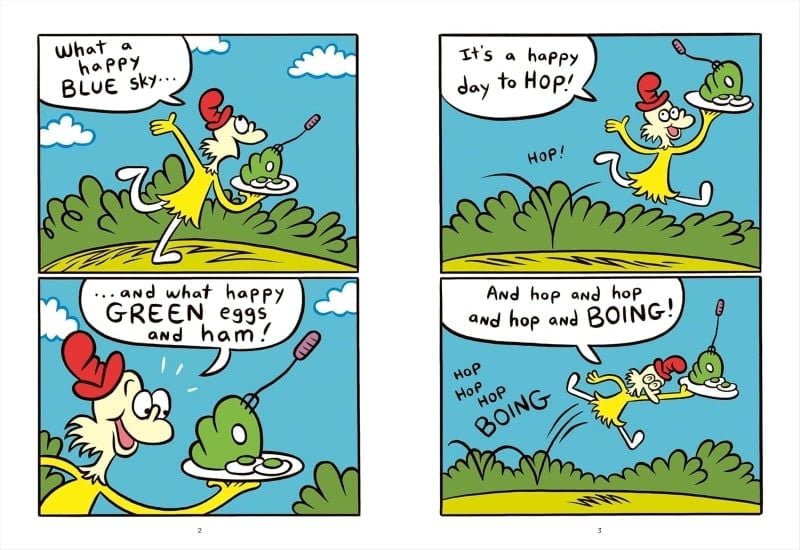 Dr. Seuss Graphic Novel: Green Eggs And Ham Take A Hike