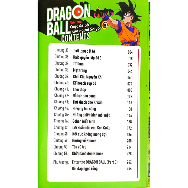 Dragon Ball Full Color Tập 3 - Cuộc Đổ Bộ Của Người Saiya