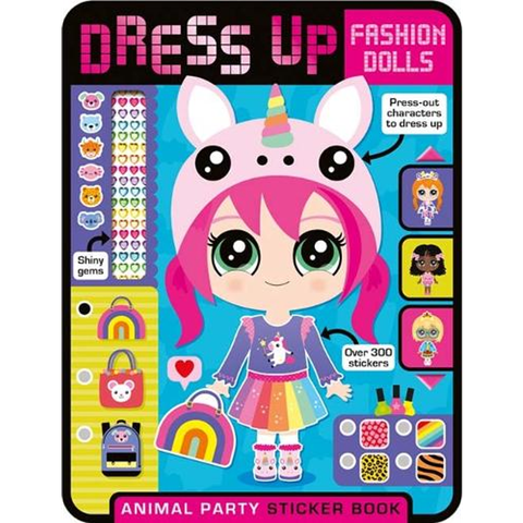 Dress Up Fashion Dolls Animal Party_mbi 1026