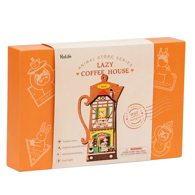 Quán Cà Phê Lười Robotime DS020