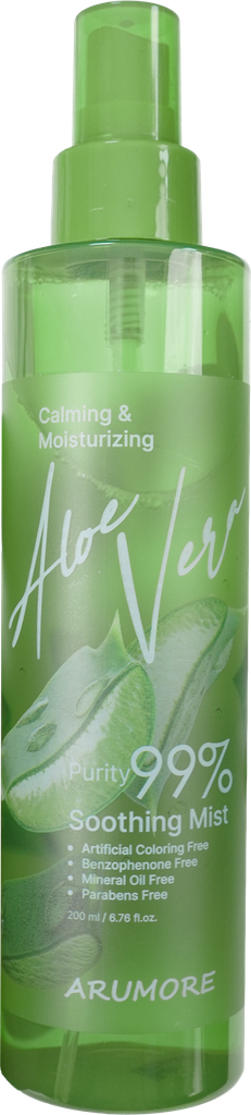 Xịt Khoáng Lô Hội Arumore Aloe Vera  Soothing Mist