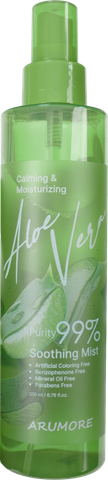 Xịt Khoáng Lô Hội Arumore Aloe Vera  Soothing Mist