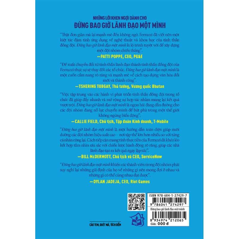 Đừng Bao Giờ Lãnh Đạo Một Mình