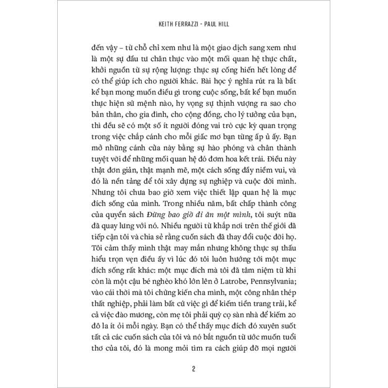 Đừng Bao Giờ Lãnh Đạo Một Mình