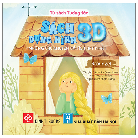 Sách Dựng Hình 3d Những Câu Chuyện Cổ Tích Hay Nhất-Rapunzel