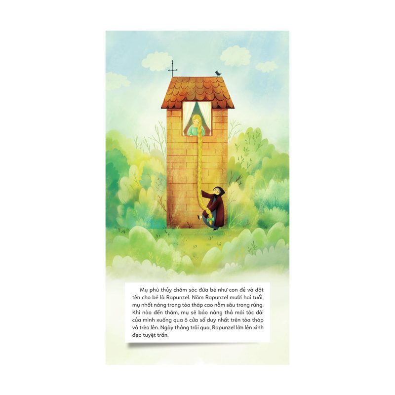 Sách Dựng Hình 3d Những Câu Chuyện Cổ Tích Hay Nhất-Rapunzel