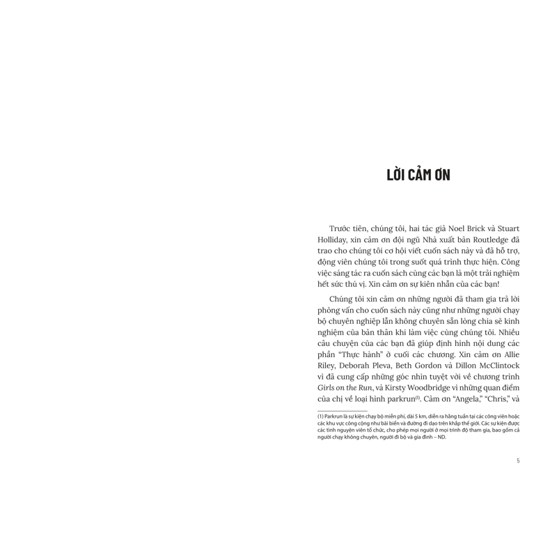Dưới Lăng Kính Tâm Lí Học - Chạy Bộ