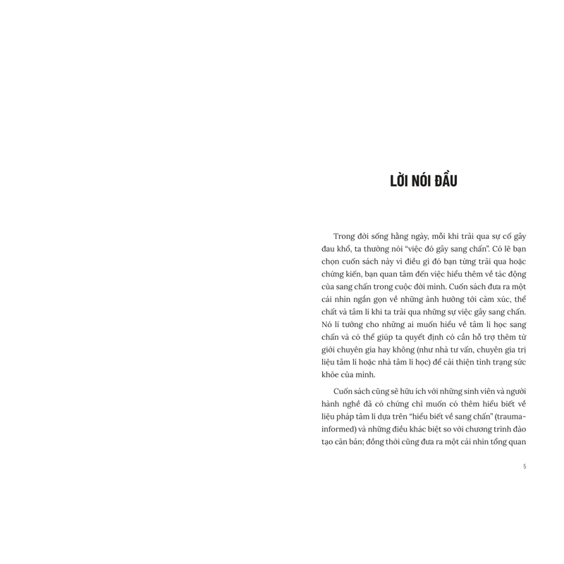 Dưới Lăng Kính Tâm Lí Học - Sang Chấn