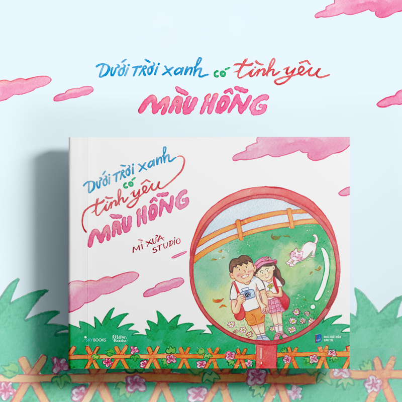 Dưới Trời Xanh Có Tình Yêu Màu Hồng - Tô Màu