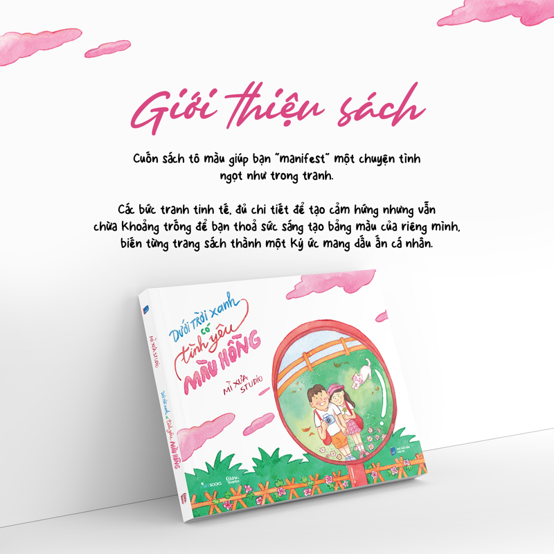 Dưới Trời Xanh Có Tình Yêu Màu Hồng - Tô Màu
