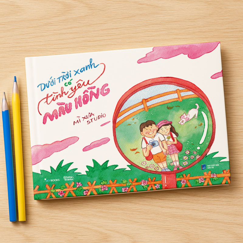 Dưới Trời Xanh Có Tình Yêu Màu Hồng - Tô Màu