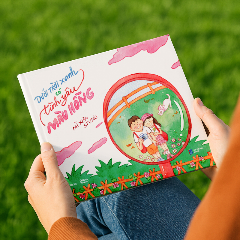 Dưới Trời Xanh Có Tình Yêu Màu Hồng - Tô Màu