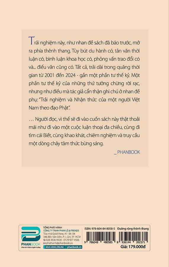 Đường Rộng Thênh Thang