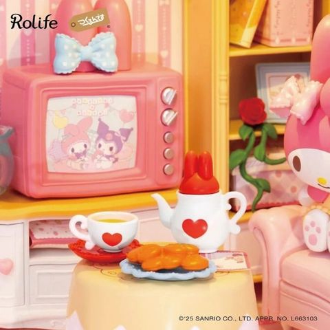 Robotime Đồ Chơi Lắp Ráp Sanrio Trà Chiều Mộng Mơ Của My Melody DWL01