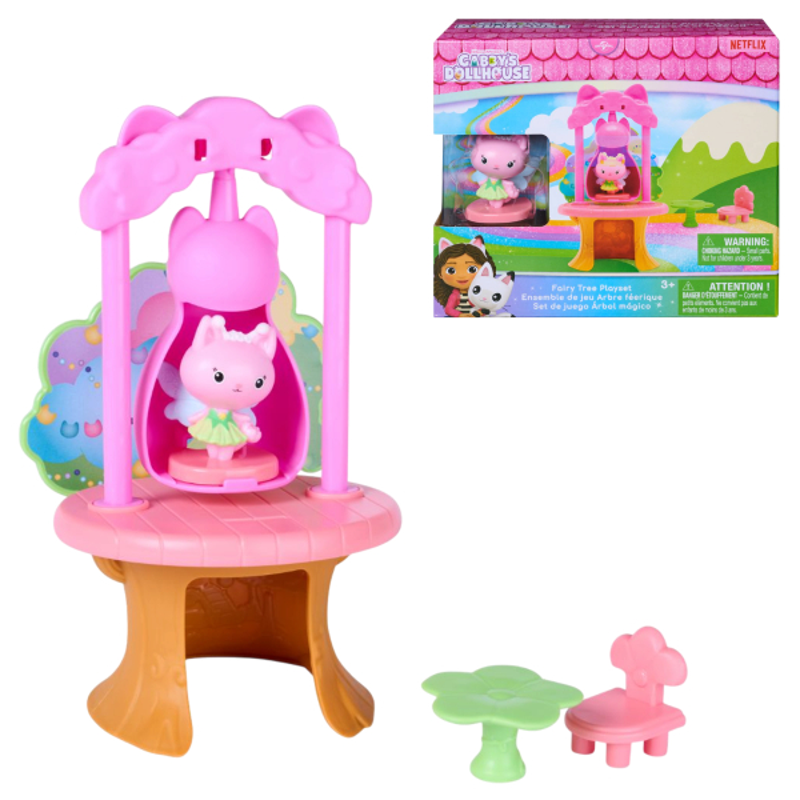 Gabby Dollhouse Bộ Đồ Chơi Mini Gabby - Cây Cổ Tích