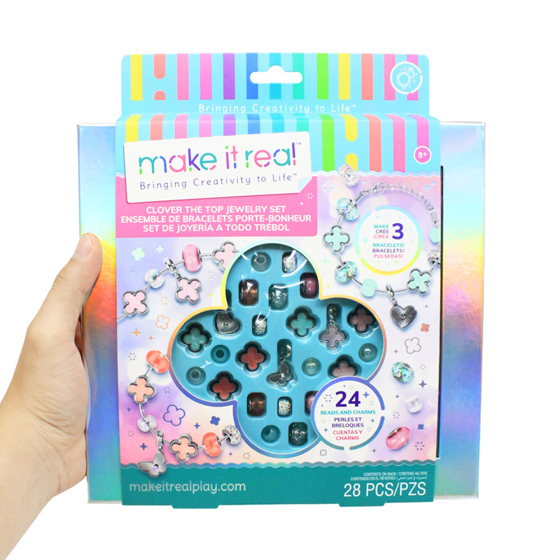 Make It Real Bộ Làm Vòng Tay Cỏ Bốn Lá May Mắn 1734mir