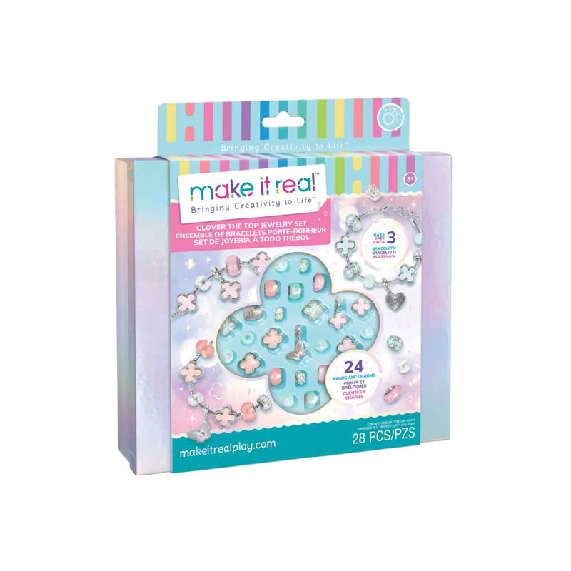 Make It Real Bộ Làm Vòng Tay Cỏ Bốn Lá May Mắn 1734mir
