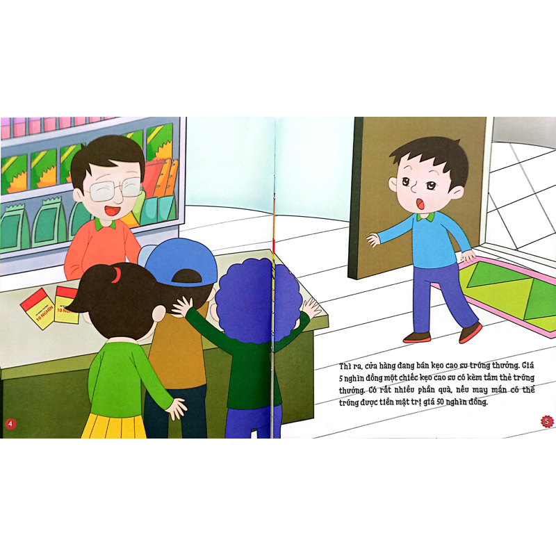 Bé Không Tham Lam Trúng Thưởng - Dạy Con Quản Lý Tài Chính