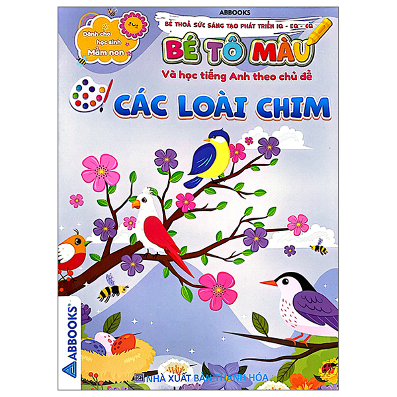 Bé Tô Màu Và Học Tiếng Anh Theo Chủ Đề - Thế Giới Đồ Chơi