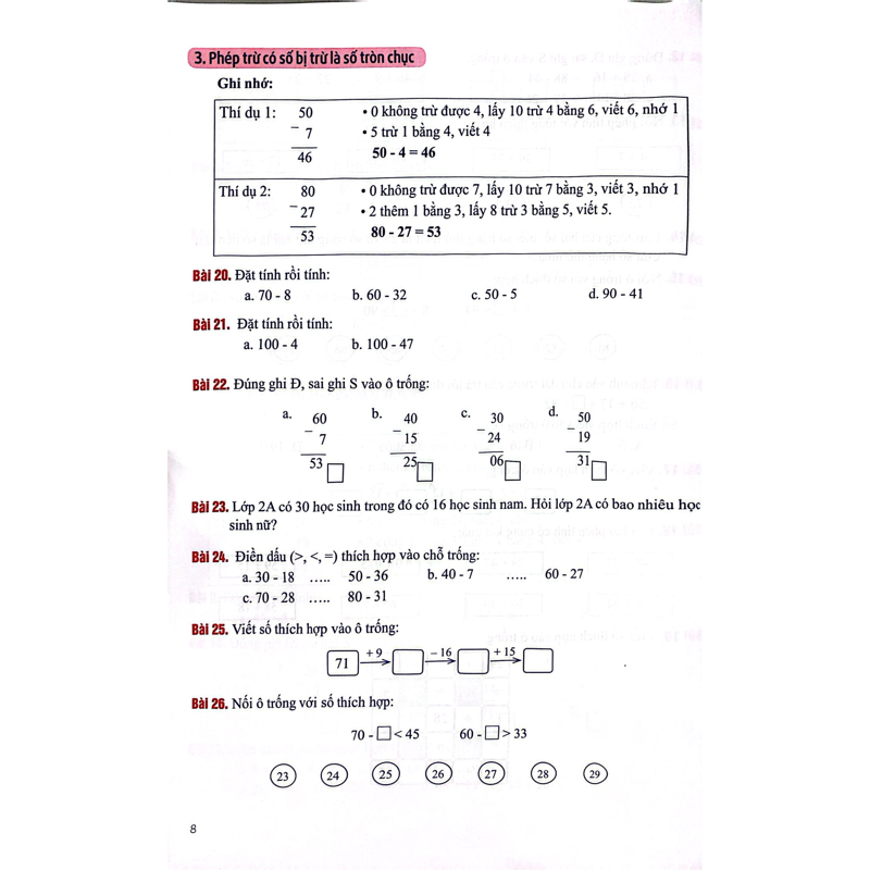 Ôn Tập Hè Toán 2 Và Làm Quen Với Chương Trình Cơ Bản Toán 3 (Ctm)