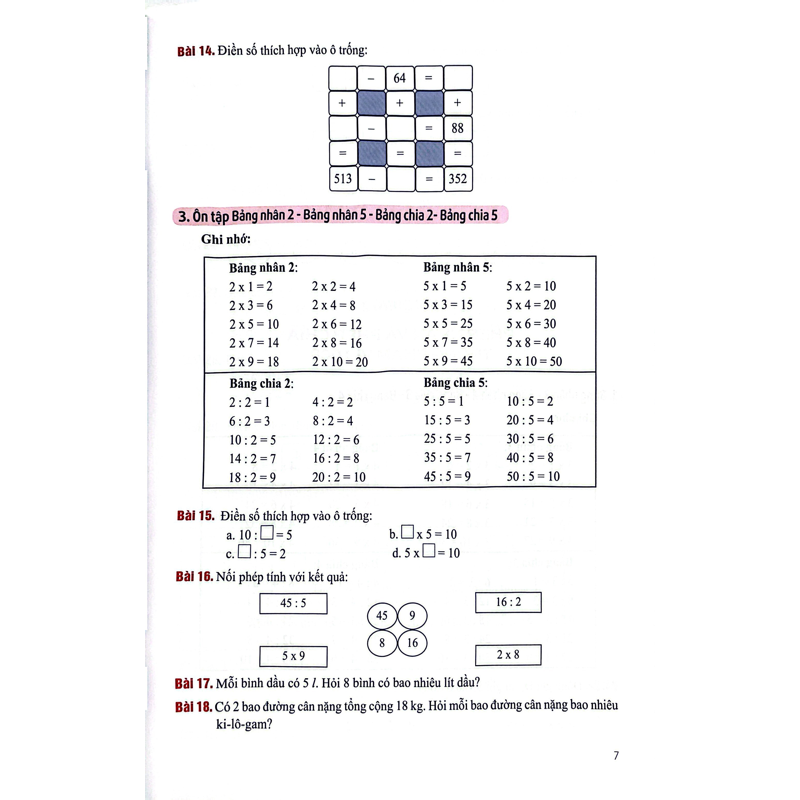 Ôn Tập Hè Toán 3 Và Làm Quen Với Chương Trình Cơ Bản Toán 4 (Chương trình mới)