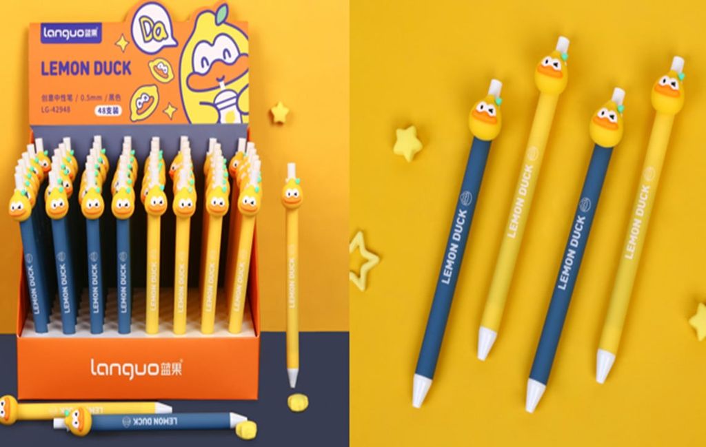 Viết Gel Đen 0.5 LG-42948 H/48