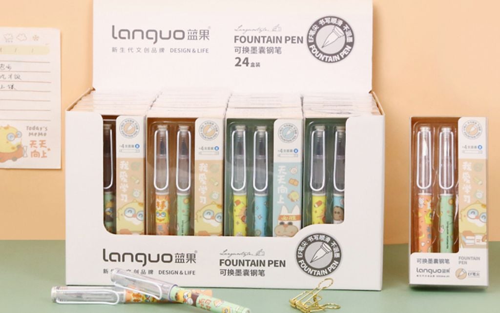 Vỉ 2 Cây Viết Máy LG-42958 H/24