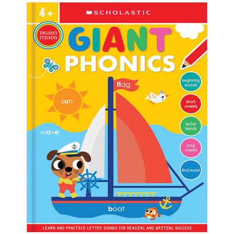 Early Learners: Giant Phonics Workbook_Scho Us 0625